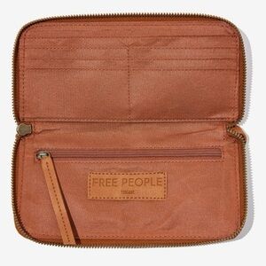 Free People Distressed Vegan Wallet
